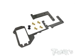 Placa de Radio em Carbono T-work's - HB Racing