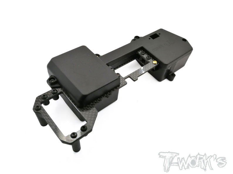 Placa de Radio em Carbono T-work's - HB Racing