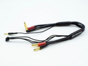 2S CHARGE CABLE LEAD W/4MM & 5MM BULLET CONNECTOR (30CM)