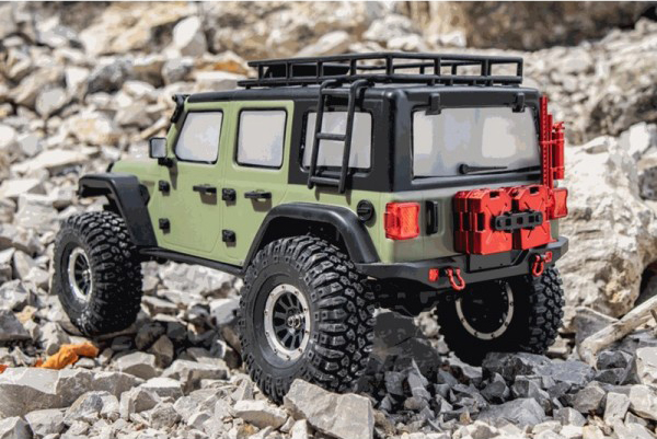 ABSIMA CRAWLER 1:10 EP CR3.4 "SHERPA" RTR - Verde "Oliveira" - Image 2