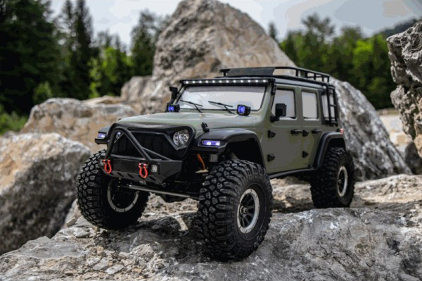 ABSIMA CRAWLER 1:10 EP CR3.4 "SHERPA" RTR - Verde "Oliveira" - Image 3