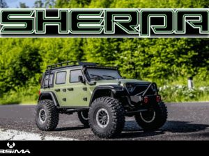 CRAWLER 1:10 EP CR3.4 "SHERPA" OLIVE RTR