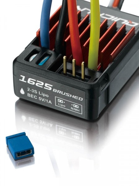 Hobbywing QuicRun 1625 Escovado ESC 25A - Image 2