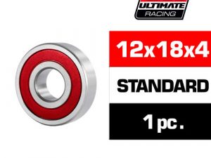 12x18x4MM "HS" RUBBER SEALED BEARING (1uni)