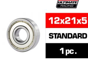 12x21x5MM "HS" RUBBER SEALED BEARING (1uni)