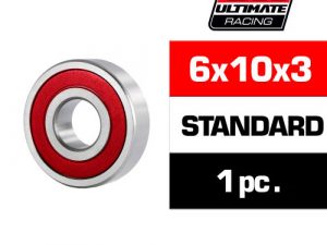 6x10x3 "HS" Rubber Sealed Rolamento "1 uni"