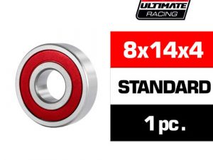 8x14x4MM "HS" RUBBER SEALED BEARING (1uni)